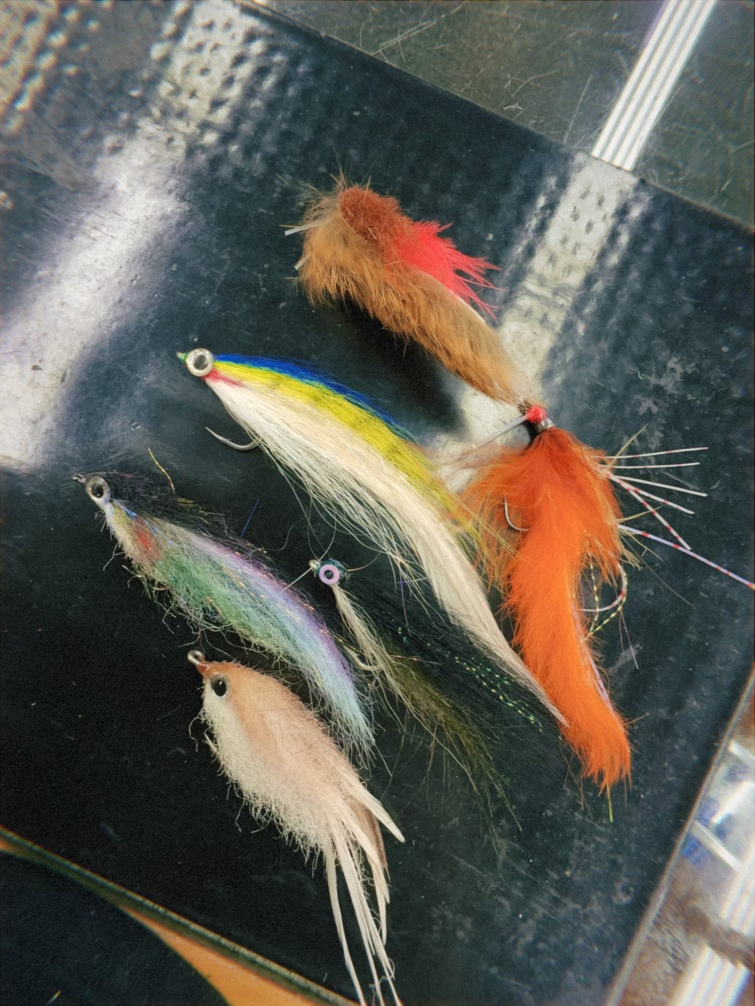 Example of advanced fly patterns students can learn to tie in specialty fly tying classes at The Fishermen's Spot